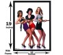 Friends Monica Rachel Phoebe Hot TV Series Poster By Happy GiftMart Licensed by WB