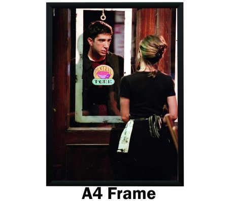 Friends Ross Racheal Before First Kiss Poster By Happy GiftMart  Licensed by WB