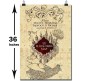 Harry Potter Marauders Map Poster By Happy GiftMArt Licensed by WB