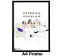  Friends Forever Monica Rachel Phoebe TV Series Wedding Dress Art Poster Greeting Card Style Poster By Happy GiftMart Licensed by WB