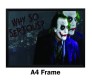 Joker Wall Why So Serious Quote Poster By Happy GiftMart Licensed by WB