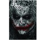 Joker Face Typography Quotes Sayings Poster By Happy GiftMart Licensed by WB