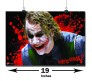 Joker Why So Serious Art Poster by Happy GiftMart Licensed by WB