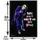  Joker Lets Put Smile on That Face Quote Poster by Happy GiftMArt Licensed by WB