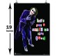  Joker Lets Put Smile on That Face Quote Poster by Happy GiftMArt Licensed by WB