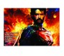 Superman Motivational Inspirational Quote Art Poster by Happy GiftMart Licensed by WB