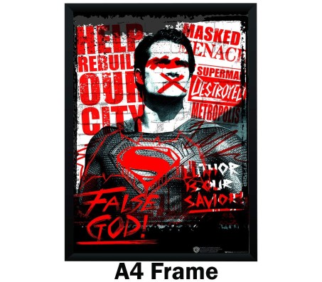 Batman Vs Superman False God Poster by Happy GiftMart Licensed by WB