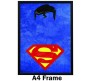 Superman Minimal Outline Poster by Happy GiftMart Licensed by WB