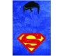 Superman Minimal Outline Poster by Happy GiftMart Licensed by WB