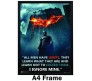  Batman All Men Have Limits Inspirational Motivational Quote Poster by Happy GiftMart Licensed by WB