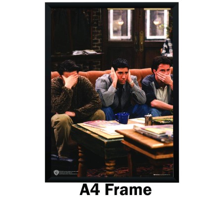 Friends Three Boys Monkey Poster by Happy GiftMart Licensed by WB