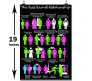 Friends Ross Racheal Relational Poster by Happy GiftMart Licensed by WB