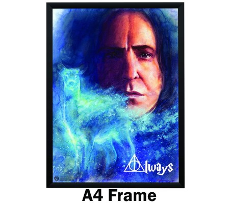 Harry Potter Snape Always Art Patronus Poster by Happy  GiftMart Licensed by WB