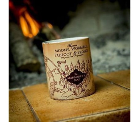 Magic Marauders Map Harry Potter Fan Mug Funny Cup For Friends Color Heat Change