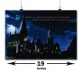 Harry Potter Hogwarts Quote Poster by Happy GiftMart Licensed by WB