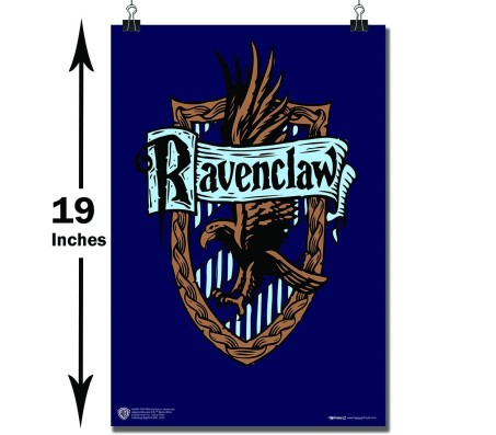 Harry Potter Ravenclaw House Poster by Happy GiftMArt Licensed by WB