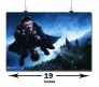 Harry Potter Flying Poster by Happy GiftMart  Licensed by WB