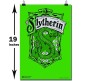 Harry Potter Slytherin House Poster by Happy GiftMArt Licensed by WB