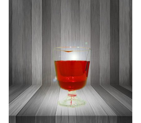 Wine Glass With Liquid Within [Red]