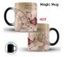 WB's Official Licensed Harry Potter The Marauder's Map Black Magic Mug Coffee Mug