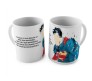 Superman Dreams Inspirational Quote Coffee Mug Licensed By WB