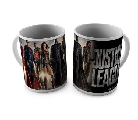 Justice League All Colors Coffee Mug By Happy GiftMart Licensed By WB