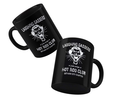 Laughing Gassers Joker Hot Rod Club Coffee Mug Licensed By WB