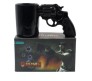 Gun Shape Pistol REVOLVER Mug Creative Coffee Tea Mug Full Black Easy to Hold