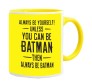WB Official Licensed Always Be Batman Coffee Mug Birthday Gift Idea