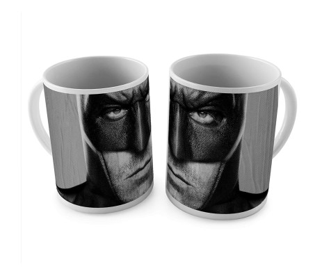 1 Mug of Batman Justice League Face Coffee Mug Birthday Gift Idea Licensed By WB