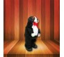 Dancing Dog with Bow Musical Soft Toy (Black)