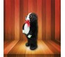 Dancing Dog with Bow Musical Soft Toy (Black)