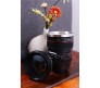 Black Lens Camera Mug Tea Coffee Cup Flask Novelty Gift