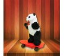 Skating Panda Musical Soft Toy
