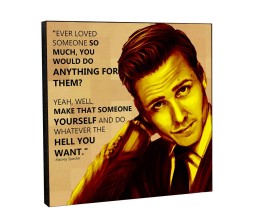 Harvey Specter Motivational Inpirational Quote Pop Art Wooden Frame Poster