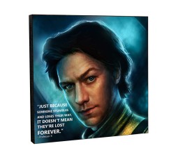  X-Men Movie Professior X Motivational Inpirational Quote Pop Art Wooden Frame Poster 