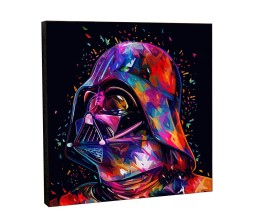 Darth Vader Art Poster Pop Art Wooden Frame