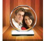Personalized Photo Crystal in Round Shape (small)
