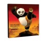 Kung Fu Panda Movie Today is a Gift Motivational Inpirational Quote Pop Art Wooden Frame Poster