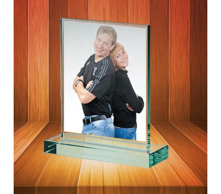 Personalized Photo Crystal in Rectangle Shape