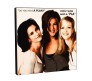 WB Official Licensed Friends TV Series Girls Don't Have A Pla Monica Rachel and Phoebe Pop Art Wooden Frame Poster