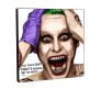  WB Official Batman Joker All That Chit Chats Quote Pop Art Wooden Frame Poster