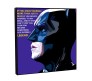 WB Official Batman Motivational Inpirational Quote Legend Pop Art Wooden Frame Poster