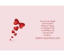 Two Hearts Surrounded By Love Greeting Card