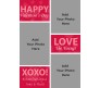 Personalized Collage Valentine Day Greeting Card