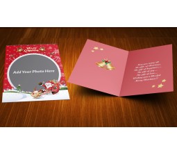 Merry Christmas Family Greeting Card