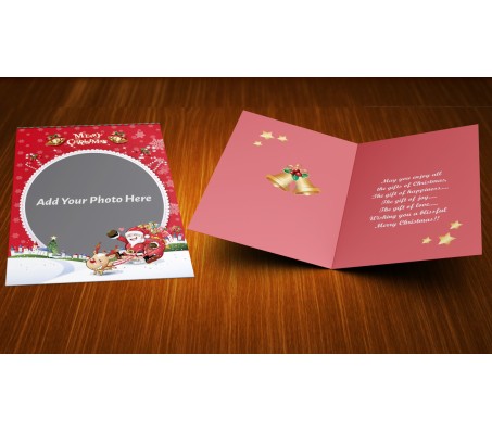 Merry Christmas Family Greeting Card