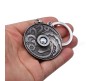 Game of Thrones Rotating House Targaryen Dragon Alloy Key Chain Ring for Fans Metal Keychain, Silver