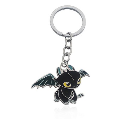 How To Train Your Dragon Toothless Black Keychain