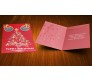 Personalized Merry Christmas Greeting Card With Christmas Tree